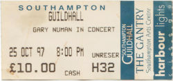 Southampton Ticket 1997
